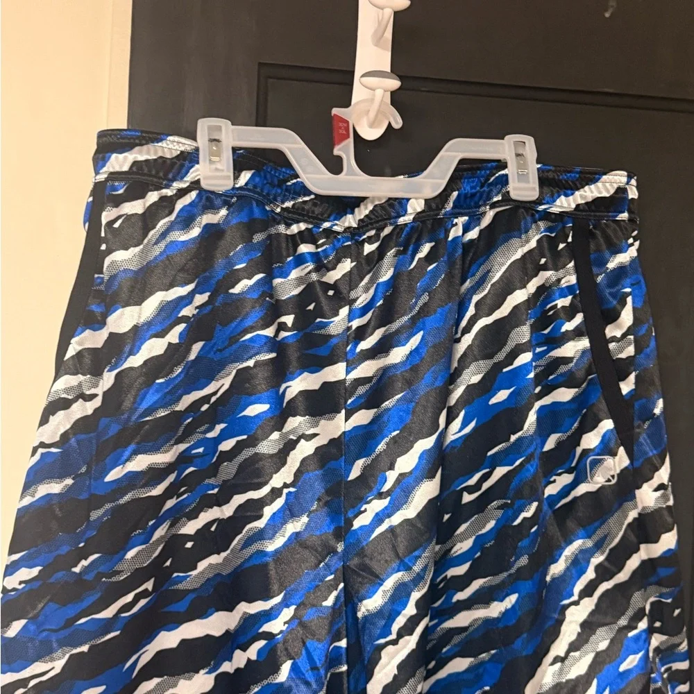AND1 Blue and Black Athletic Shorts - Picture 5 of 7